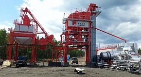 Завод модели "DG1500 T190", 120 т/ч, г. Улан-Удэ