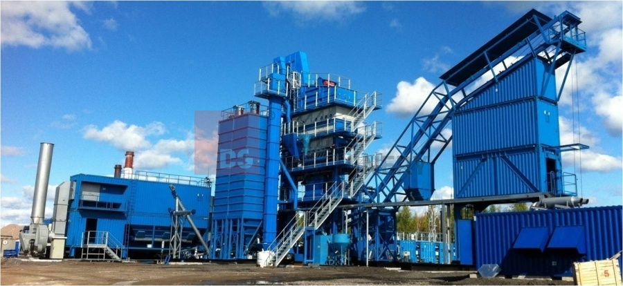 Завод модели "DG2500 T220 АС" контейнерного типа, 200 т/ч, Санкт-Петербург